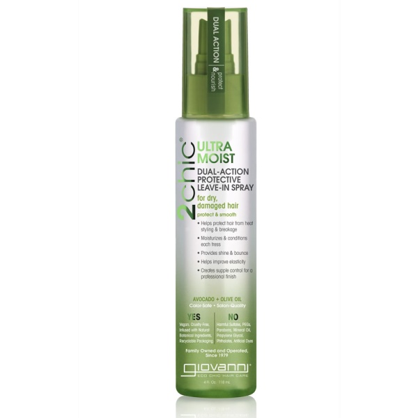 Giovanni 2Chic Ultra-Moist Dual Action Protective Leave In Spray 118ml