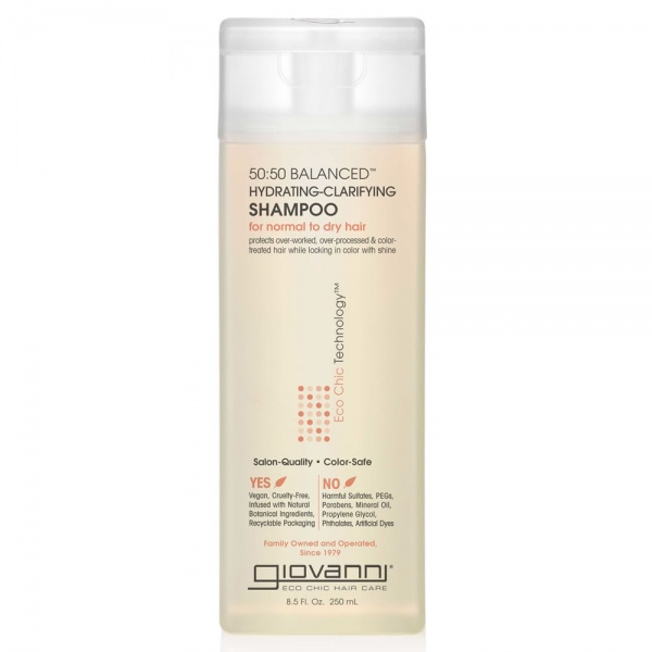 Giovanni Eco Chic 50:50 Balanced Hydrating-Clarifying Shampoo 250ml