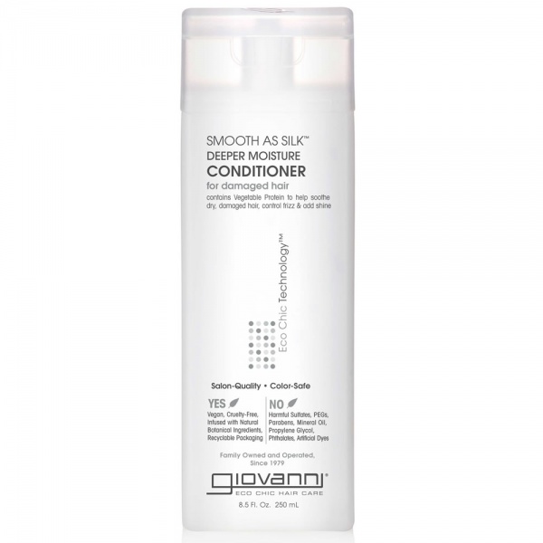 Giovanni Eco Chic Smooth As Silk Deeper Moisture Conditioner 250ml