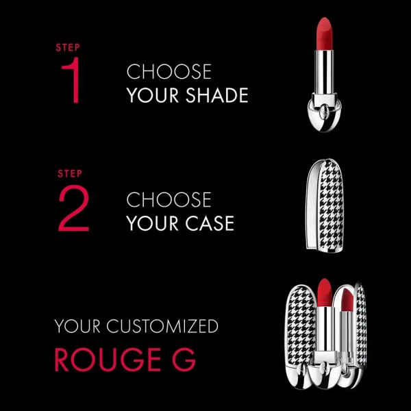 Guerlain Rouge G Lipstick Custom Refill Case