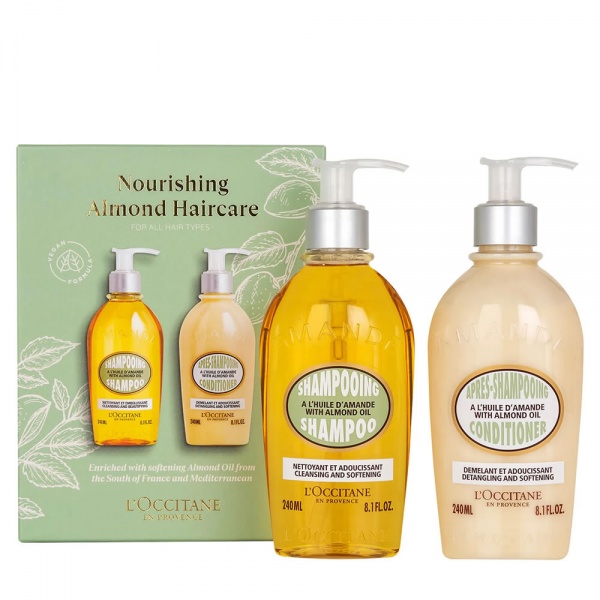 L'Occitane Nourishing Almond Hair Care Duo