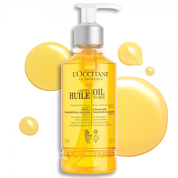 L'Occitane Oil-to-Milk Make Up Remover 200ml