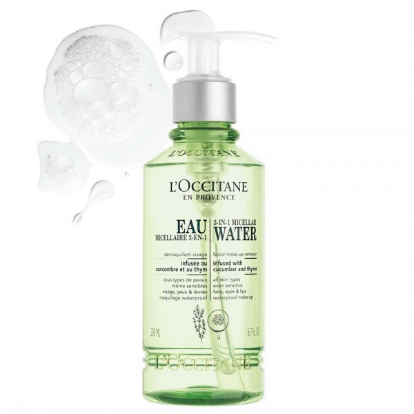 L'Occitane Cleansing 3-in-1 Micellar Water 200ml