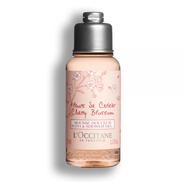 L'Occitane Cherry Blossom Bath & Shower Gel 75ml