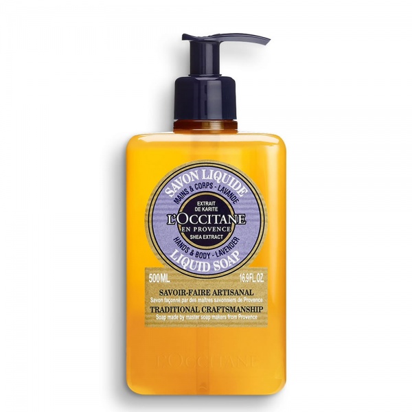 L'Occitane Shea Lavender Hands and Body Liquid Soap 500ml