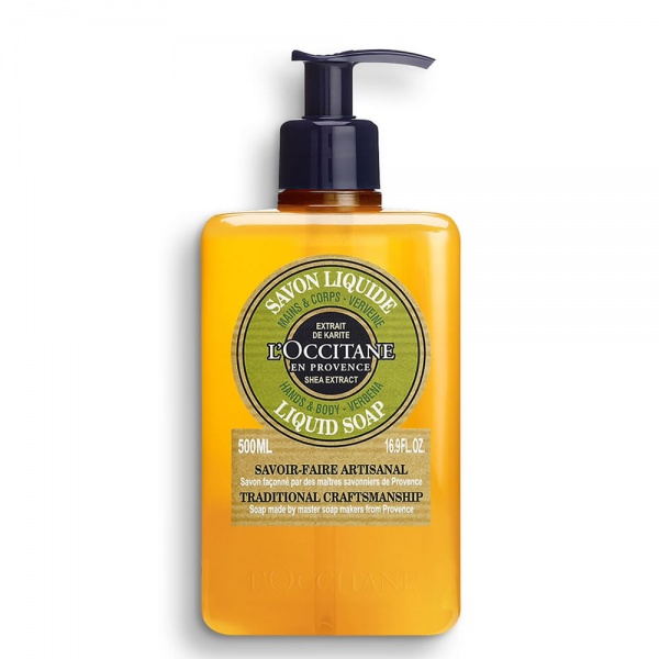 L'Occitane Shea Verbena Hands and Body Liquid Soap 500ml