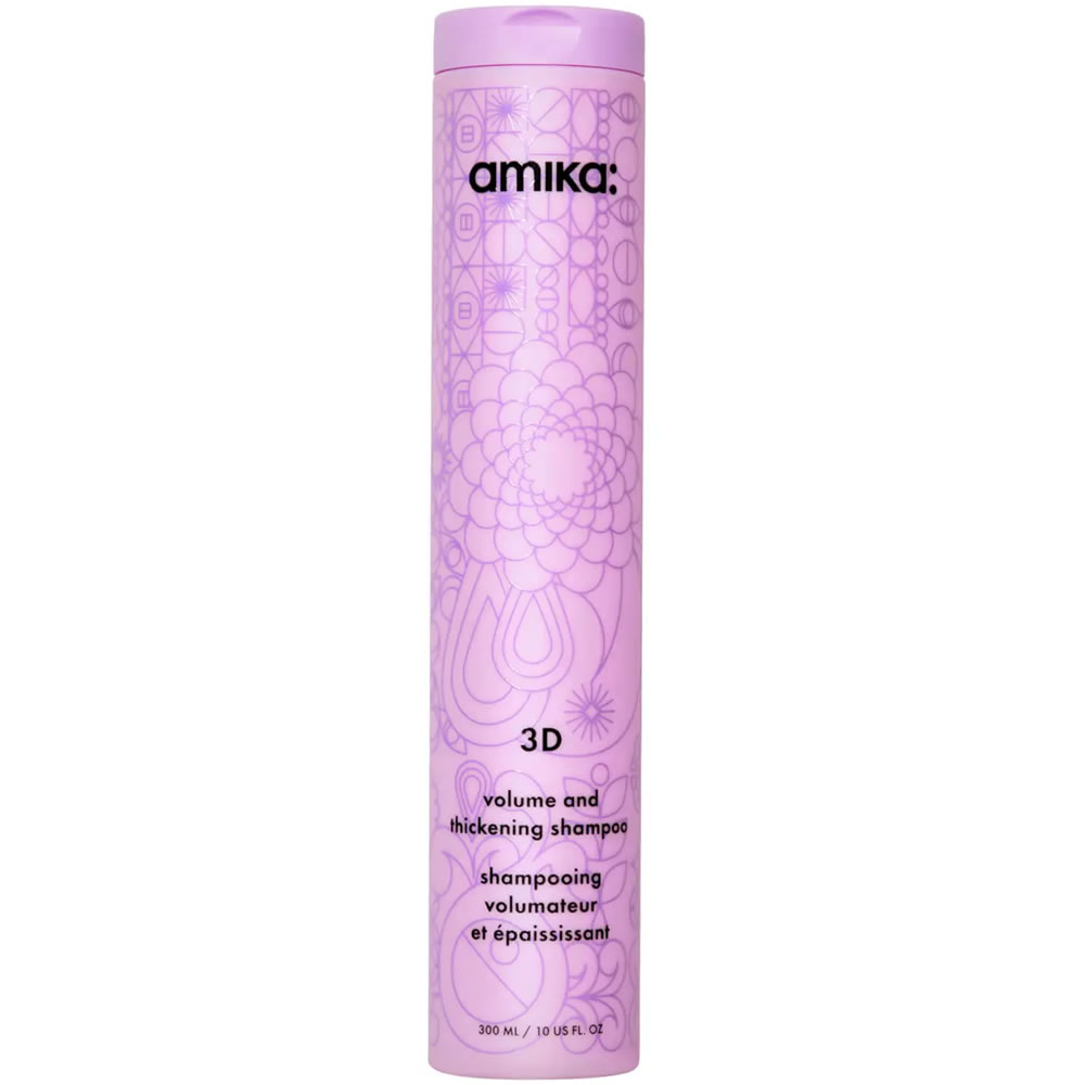amika 3d volume & thickening shampoo 300ml