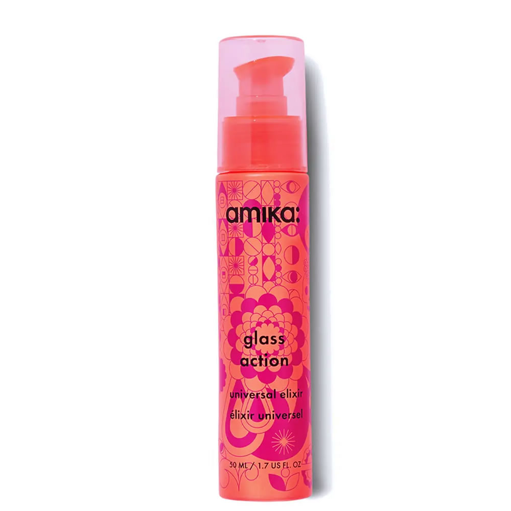 amika glass action hydrating hair oil elixir 50ml