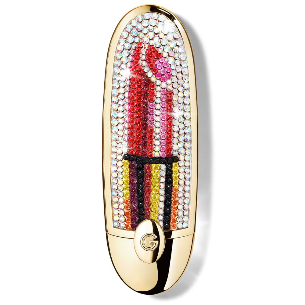 Guerlain Rouge G Christmas Edition Double Mirror Lipstick Case