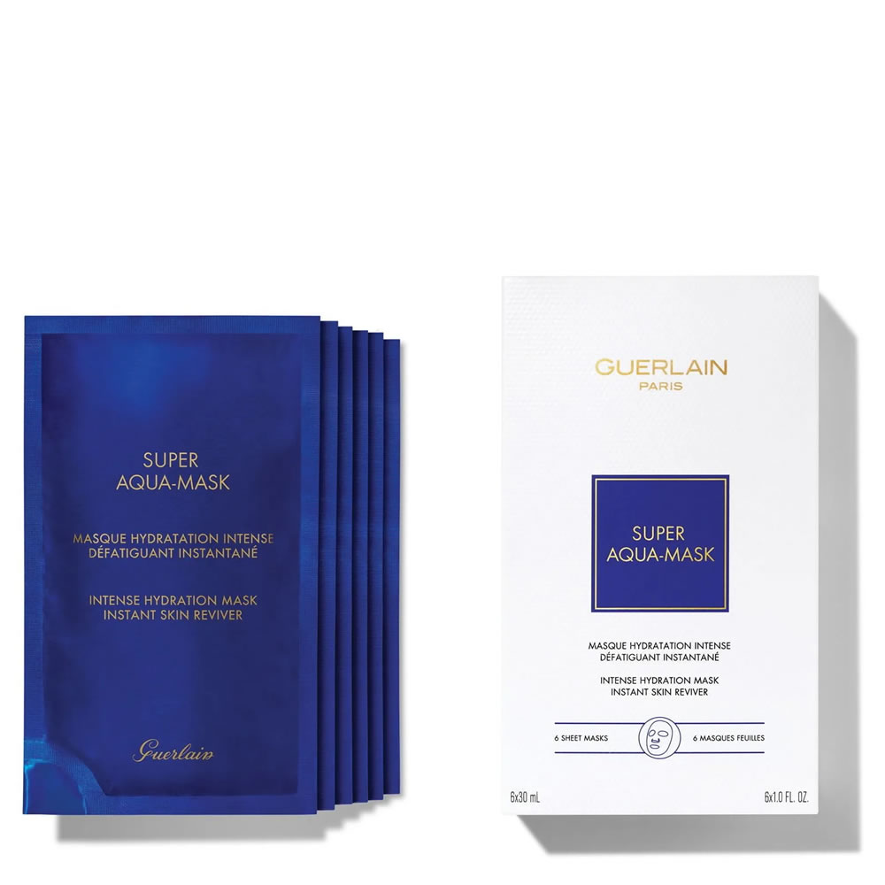 Guerlain Super Aqua Intense Hydration Masks *6 180g - scentubeauty