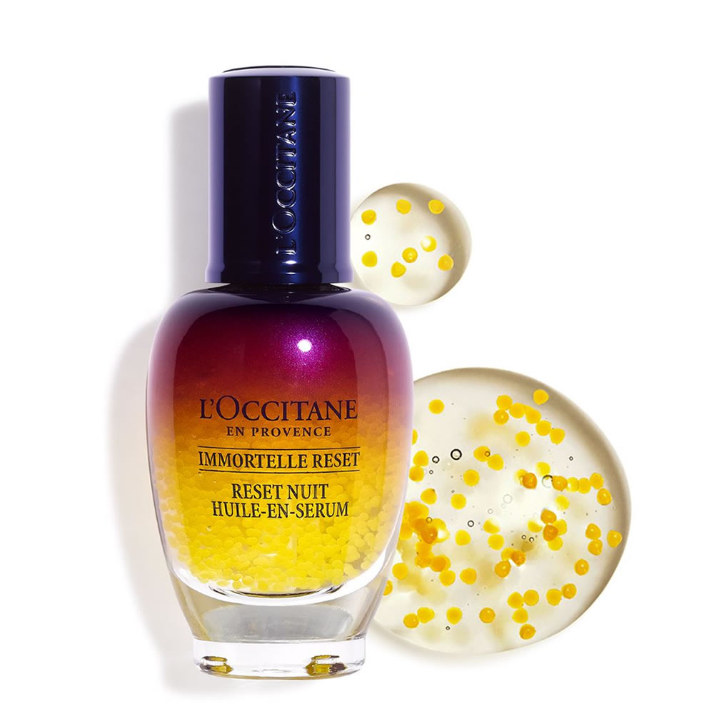 L'Occitane Immortelle Overnight Reset Serum 15ml scentubeauty.co.uk