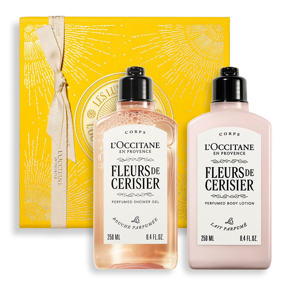 L'Occitane Fleurs de Cerisier Body Care Collection Gift Set