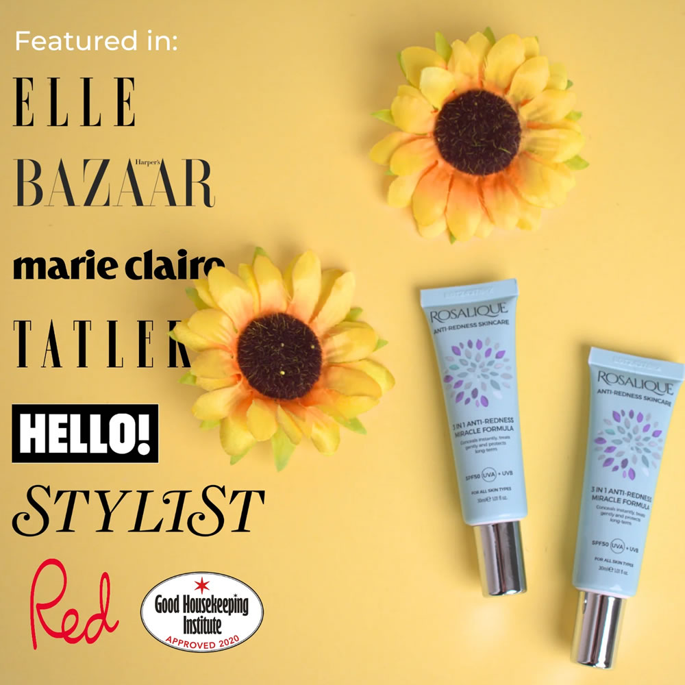 Rosalique 3 In 1 AntiRedness Miracle Formula SPF 50 30ml