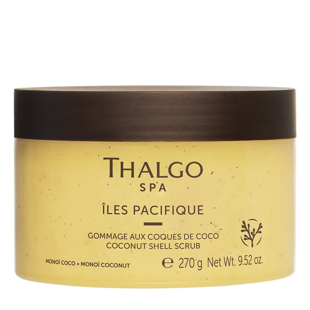 Thalgo Iles Pacifique Coconut Shell Scrub 270g - scentubeauty.co.uk