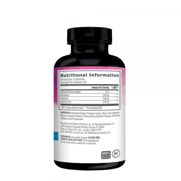 NeoCell Collagen Type 2 Joint Complex with Hyaluronic Acid 120 Capsules